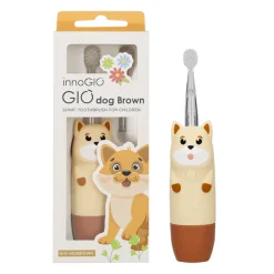Pielęgnacja Zębów | InnoGIO Soniczna szczoteczka dla dzieci GIOdog Brown