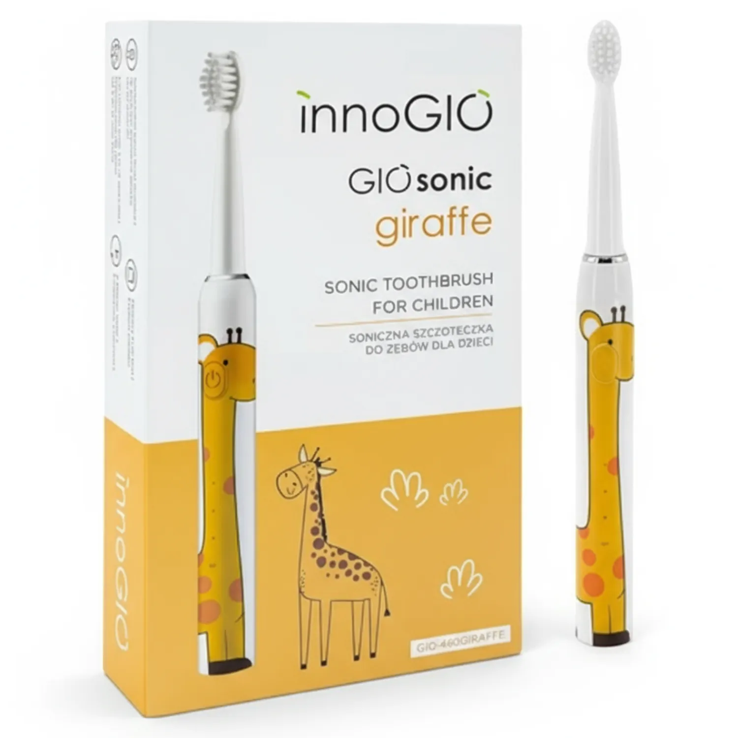 Pielęgnacja Zębów | InnoGIO Soniczna szczoteczka GIOsonic Giraffe