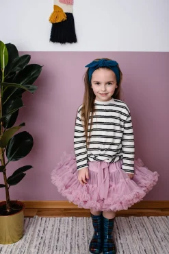Ubranka Dziecięce | Manufaktura Falbanek Spódnica Pettiskirt - Brudny Róż