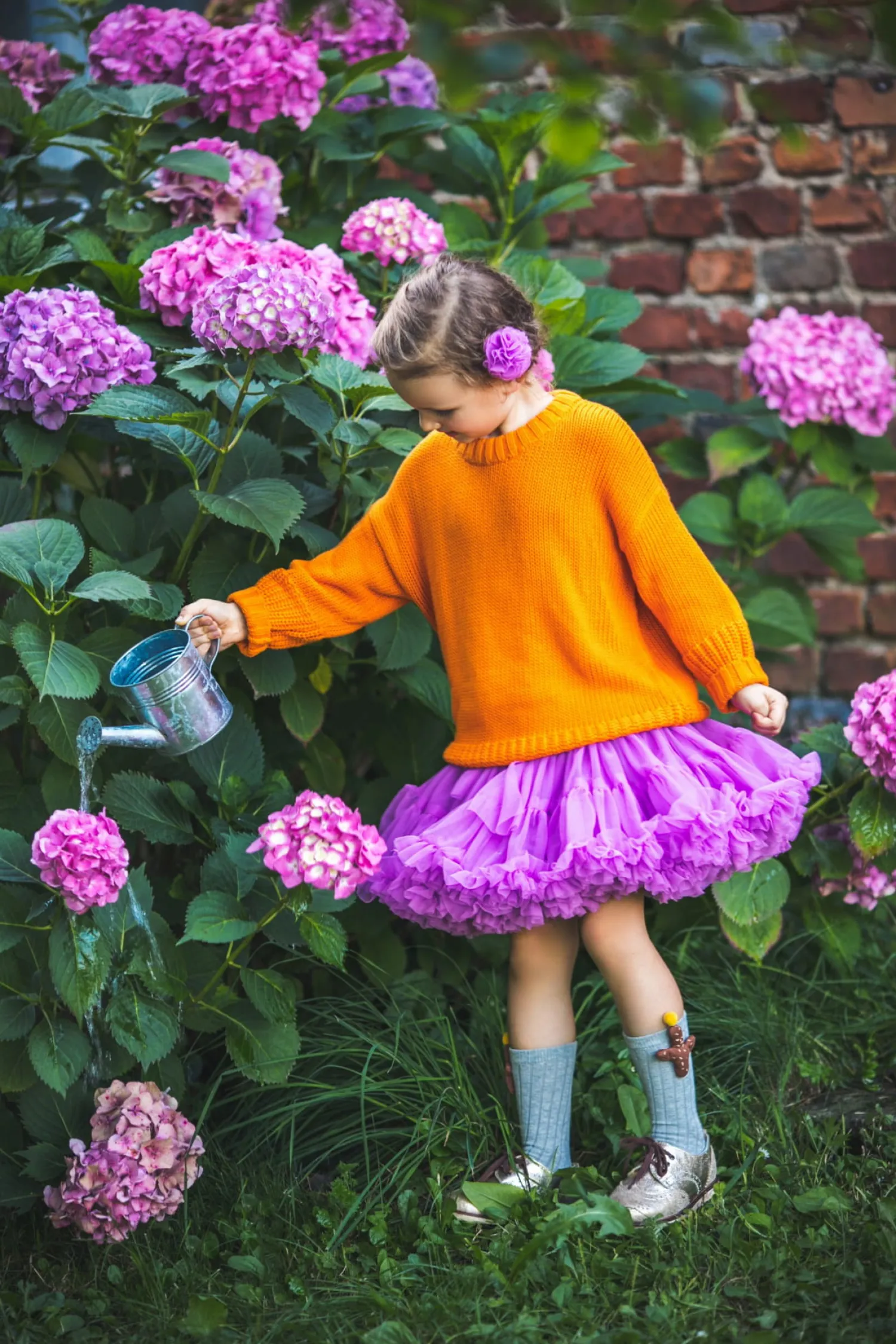 Ubranka Dziecięce | Manufaktura Falbanek Spódnica Pettiskirt - Orchidea