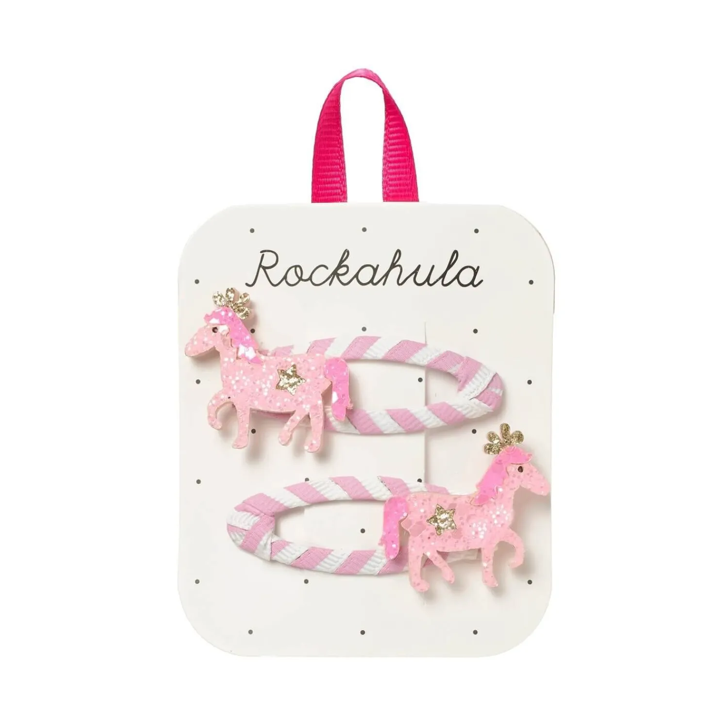 Akcesoria Do Włosów | Rockahula Kids Spinki do włosów Pink Pony