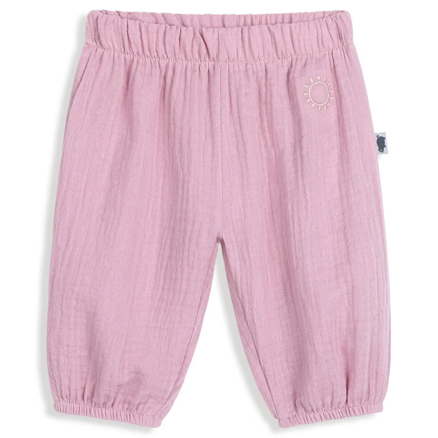 Ubranka Dziecięce|Spodenki | Pink no More Spodenki muślinowe - DUSTY PINK
