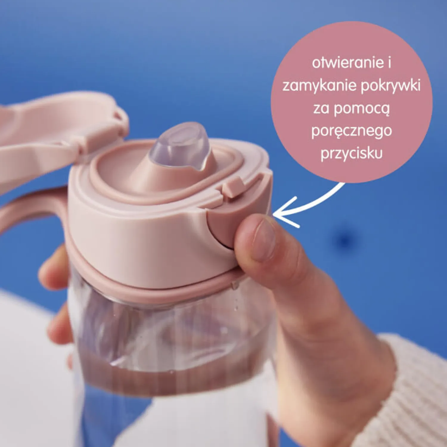 Bidony I Butelki|Bidony I Butelki | b.box Sportowa butelka tritanowa - Lemon Twist