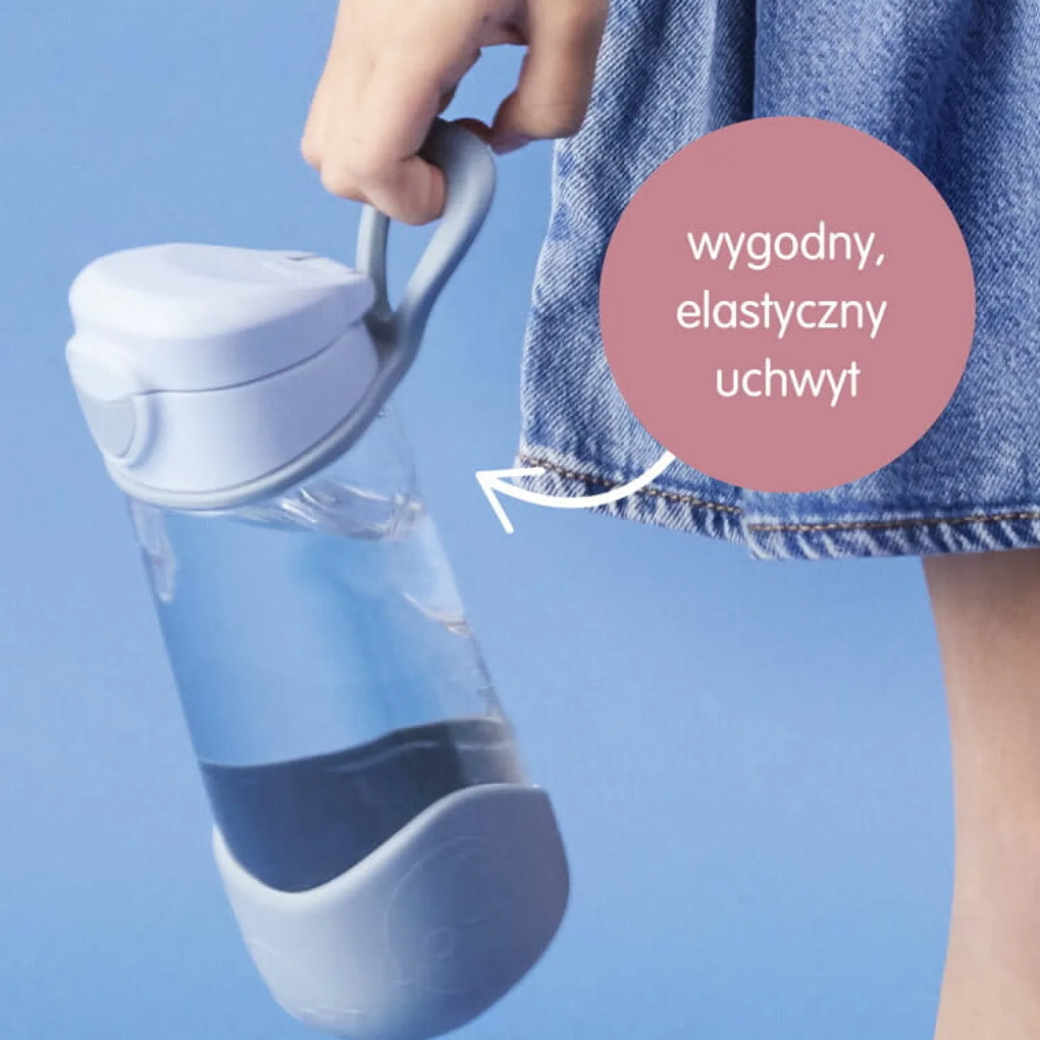 Bidony I Butelki|Bidony I Butelki | b.box Sportowa butelka tritanowa - Lemon Twist
