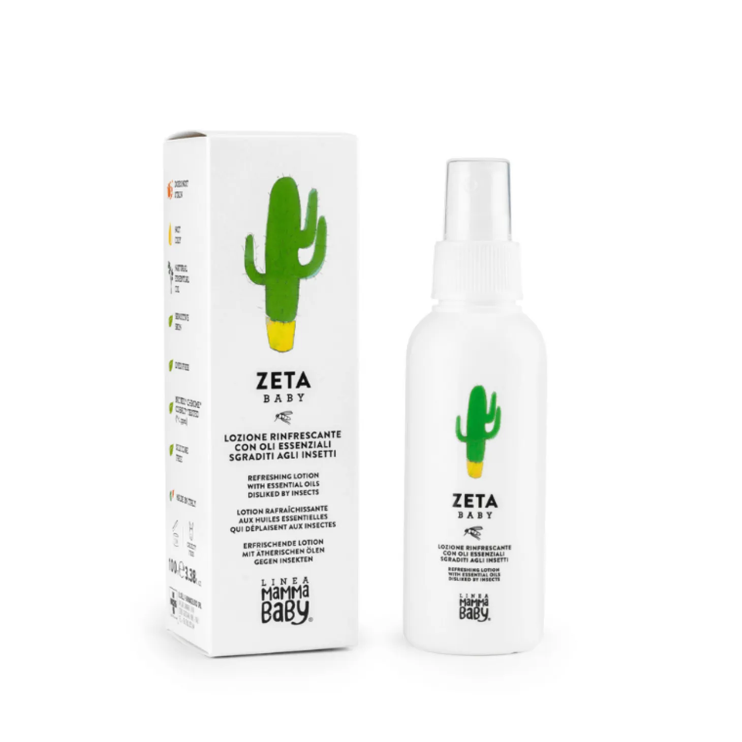 Spray odstraszający owady dla dzieci i dorosłych, 100ml