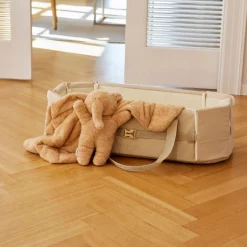 12M+|3 Lata + | Membantu Stabilizator dla dziecka pluszak obciążeniowy słoń 0,8kg - brązowy