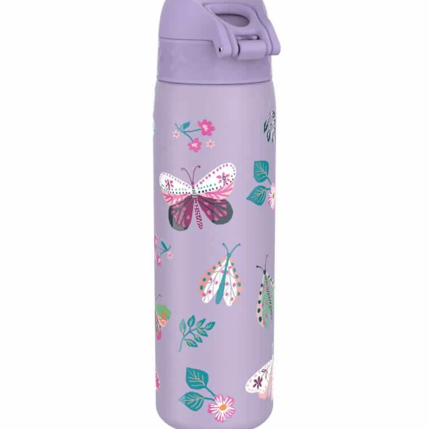 Bidony I Butelki|Bidony I Butelki | ION8 Stalowa butelka Double Wall - Butterflys, 500ml
