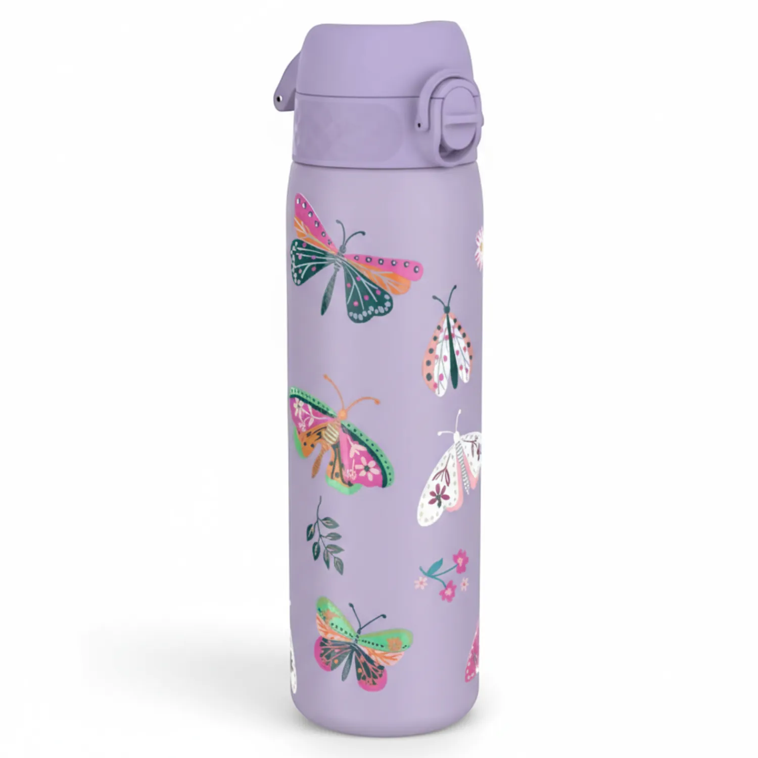 Bidony I Butelki|Bidony I Butelki | ION8 Stalowa butelka Double Wall - Butterflys, 500ml