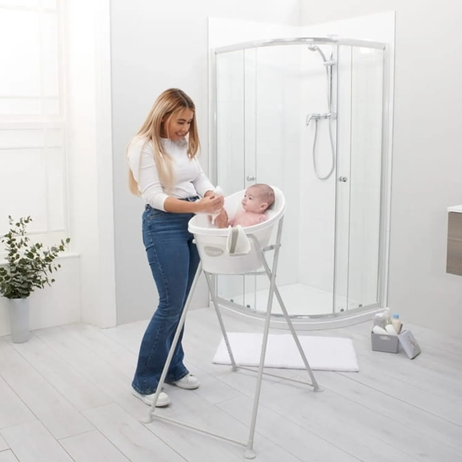 Wanienki I Stojaki|Wanienki I Stojaki | Shnuggle Baby Stojak do wanienki