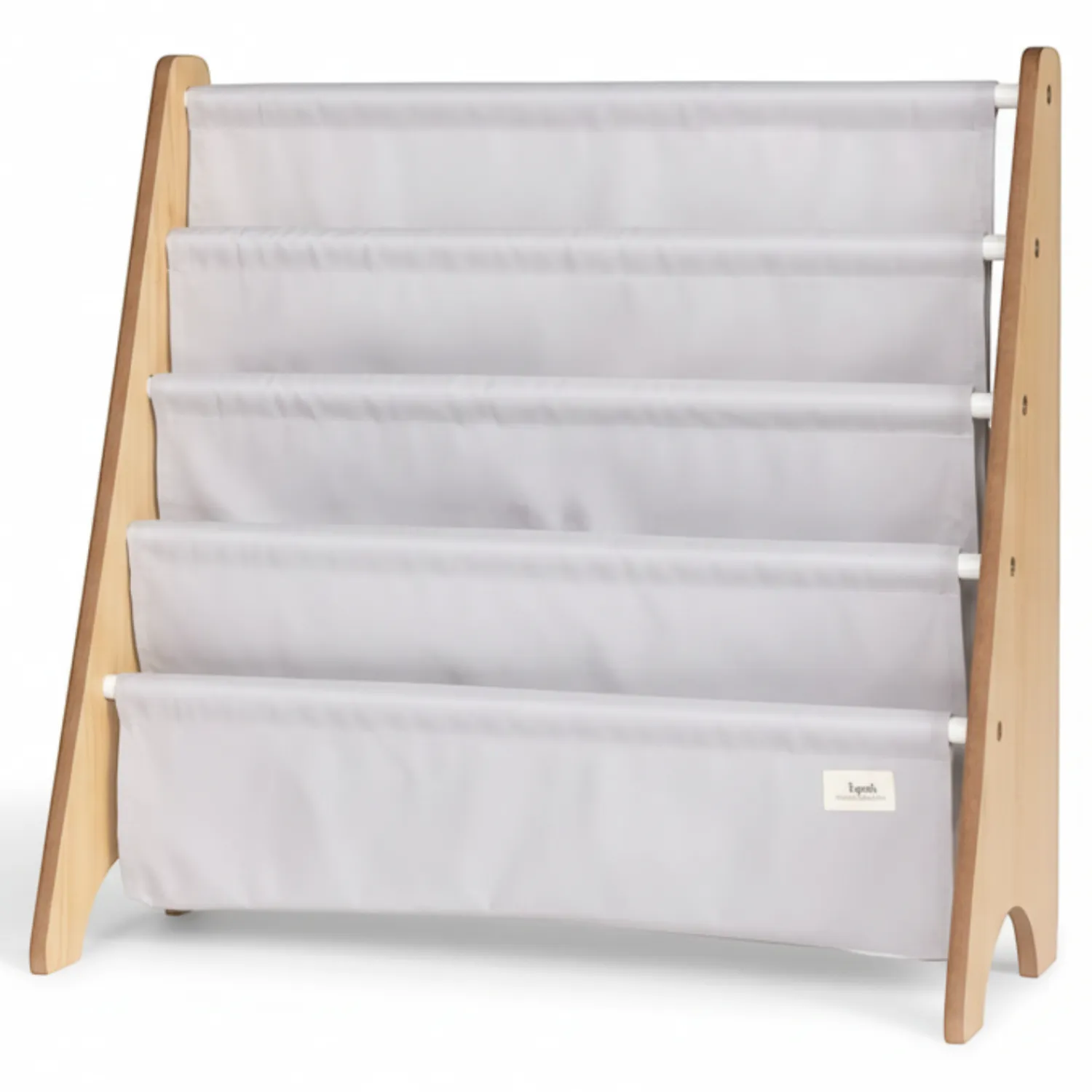Porządek W Domu|Meble | 3 Sprouts Stojak na Książki Recycled Solid Light Gray