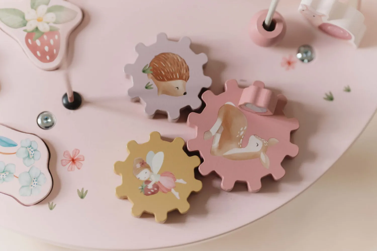 12M+|Aktywizujące | Little Dutch Stolik edukacyjny Fairy Garden FSC