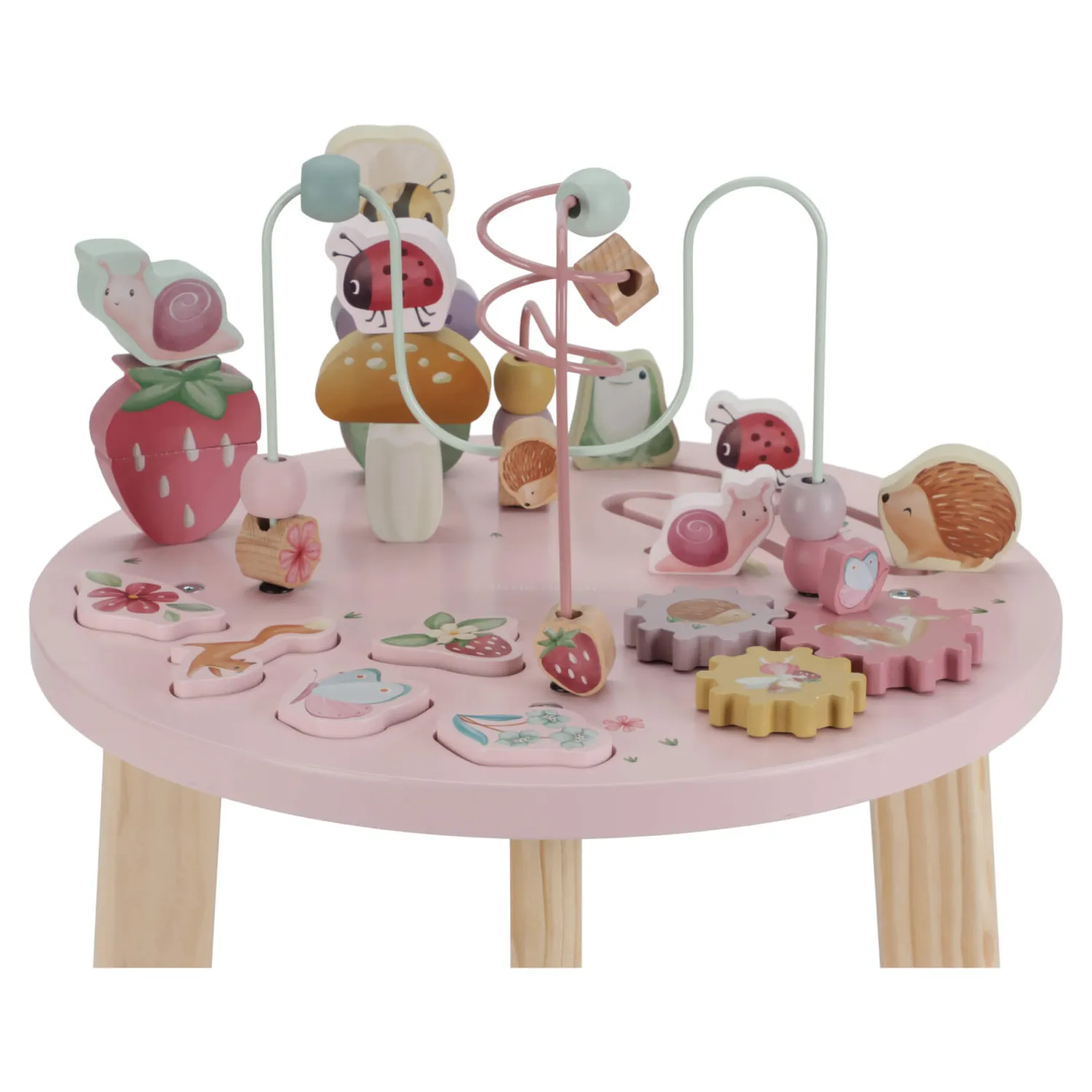 12M+|Aktywizujące | Little Dutch Stolik edukacyjny Fairy Garden FSC