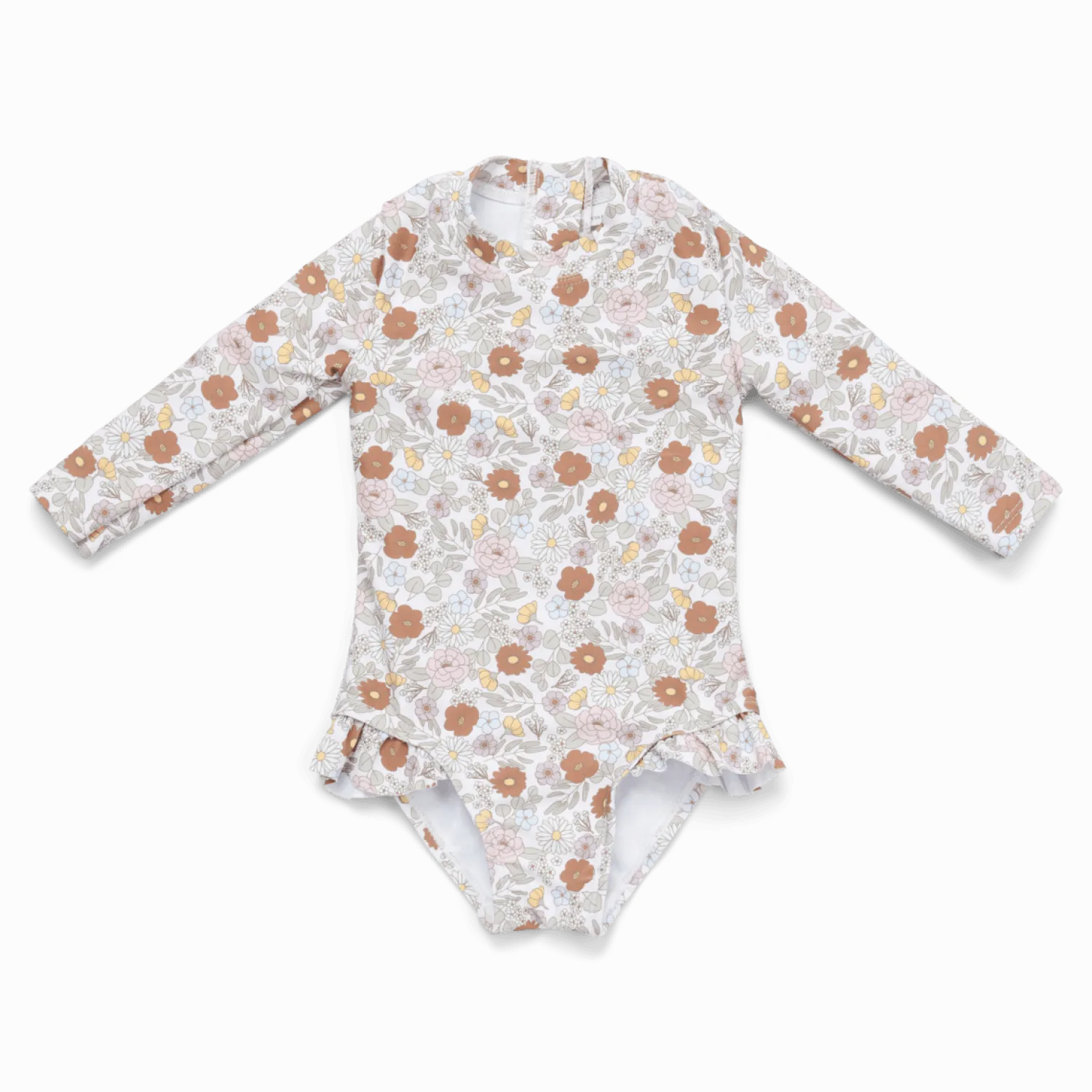 Stroje Kąpielowe|Stroje Kąpielowe | Little Dutch Swimsuit z długimi rękawami Vintage Little Flowers