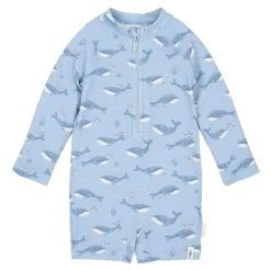 Stroje Kąpielowe|Stroje Kąpielowe | Little Dutch Swimsuit z długim rękawem Ocean Splash UPF40+