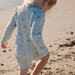 Stroje Kąpielowe|Stroje Kąpielowe | Little Dutch Swimsuit z długim rękawem Ocean Adventure UPF40+