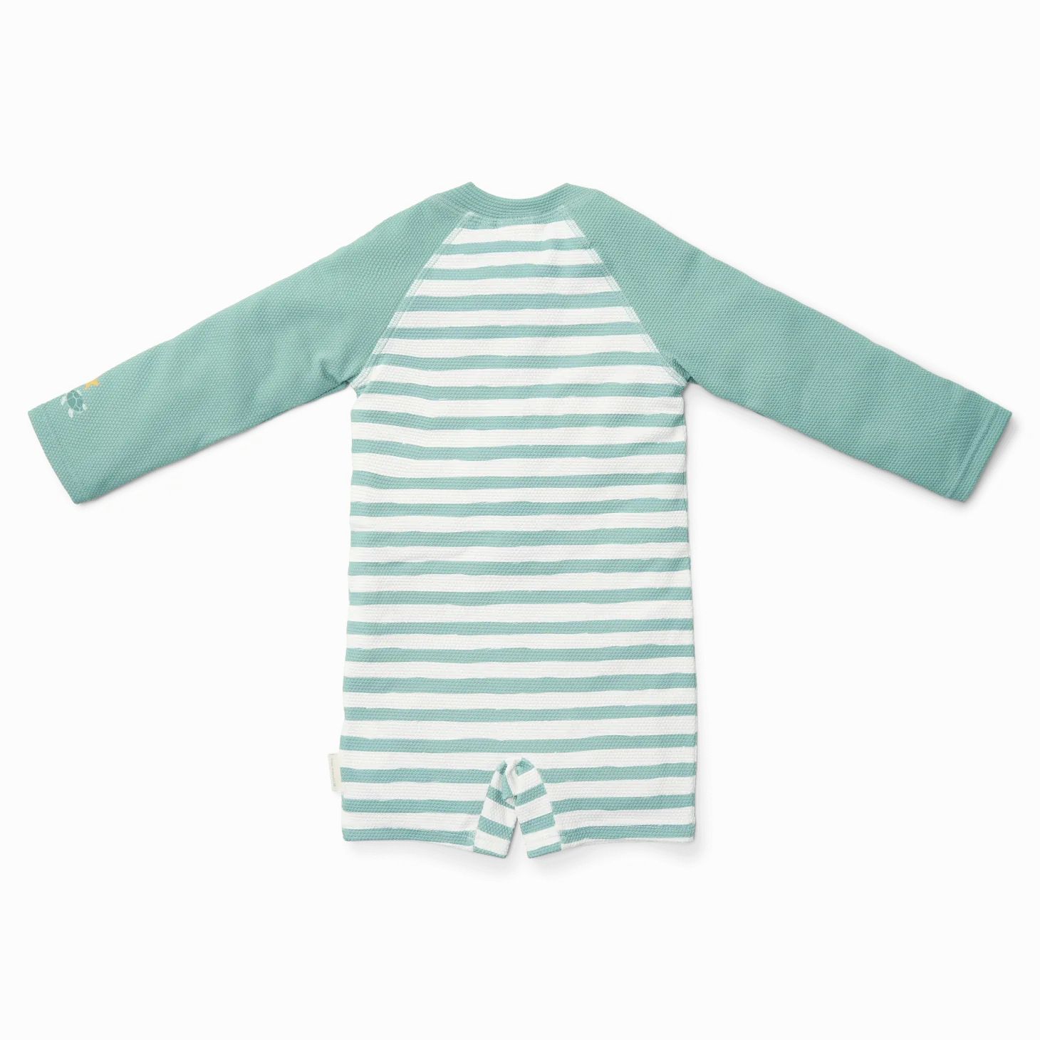 Swimsuit z długim rękawem Stripes Surf Blue