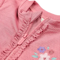 Stroje Kąpielowe|Stroje Kąpielowe | Little Dutch Swimsuit z krótkim rękawem Dreamy Pink Sparkle