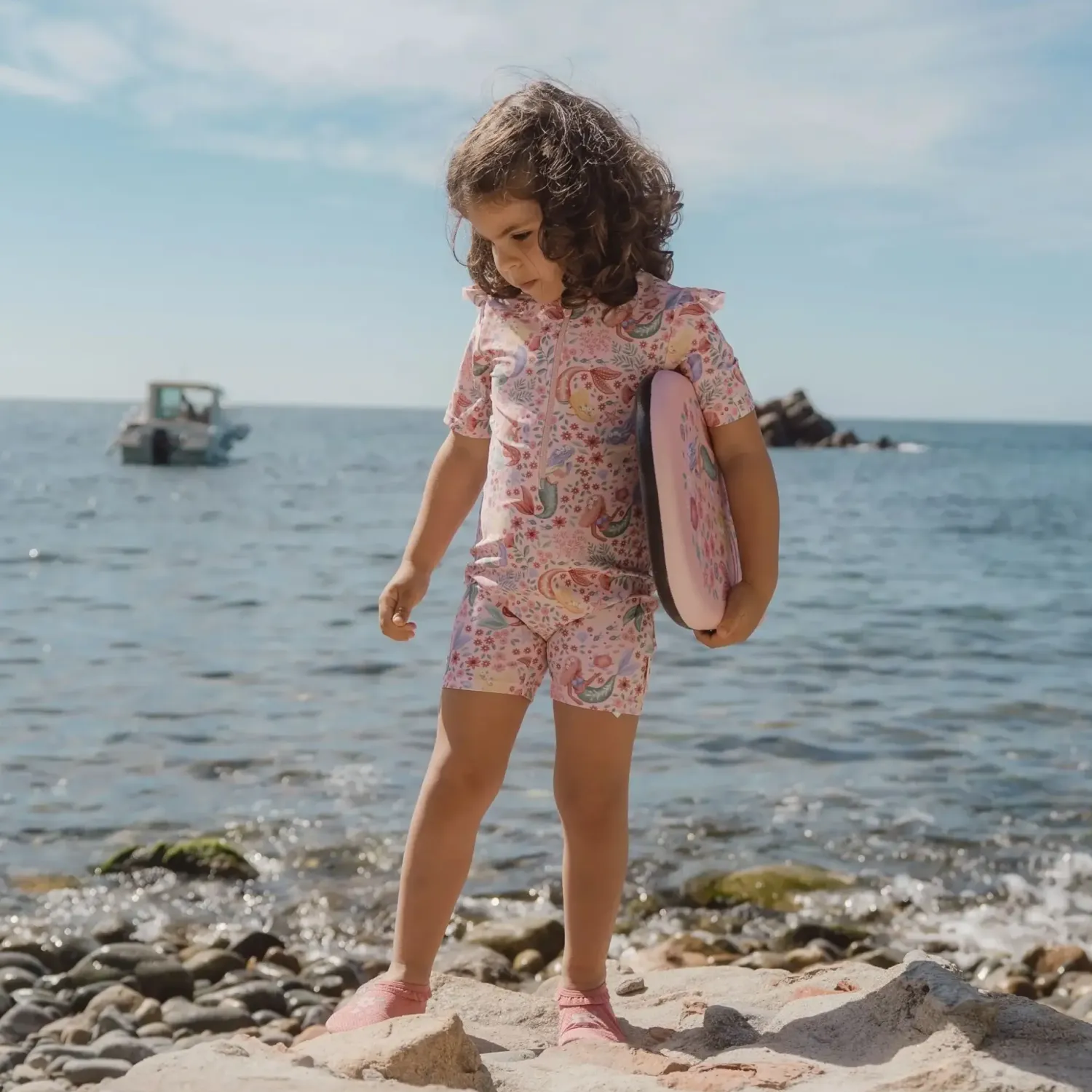Stroje Kąpielowe|Stroje Kąpielowe | Little Dutch Swimsuit z krótkim rękawem Dreamy Mermaid