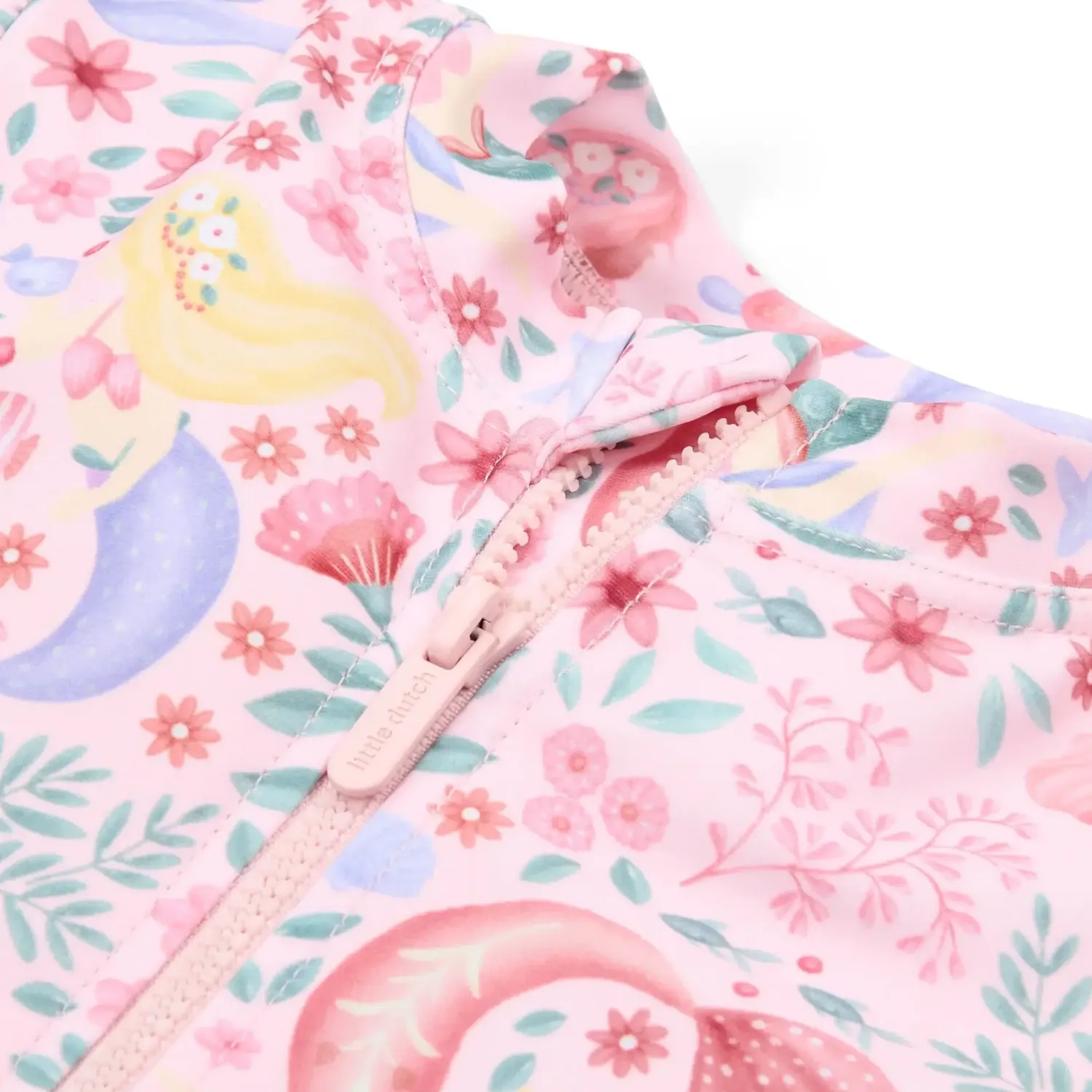 Stroje Kąpielowe|Stroje Kąpielowe | Little Dutch Swimsuit z krótkim rękawem Dreamy Mermaid