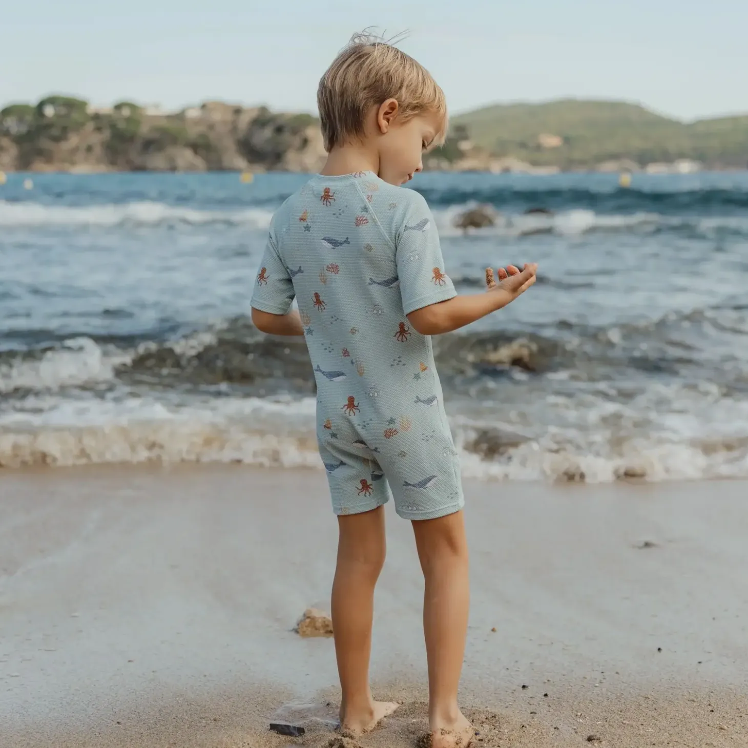 Swimsuit z krótkim rękawem Ocean Friends