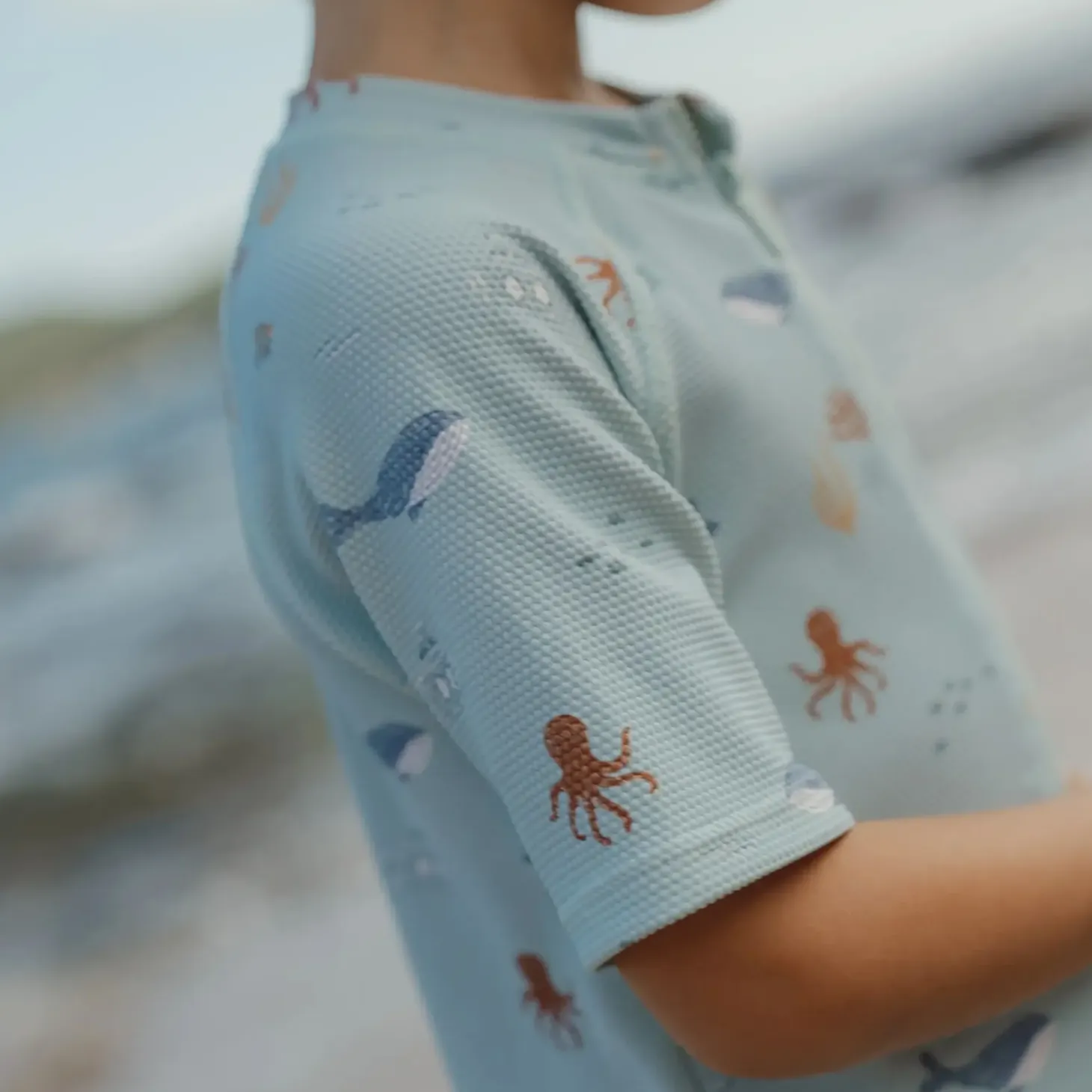 Swimsuit z krótkim rękawem Ocean Friends