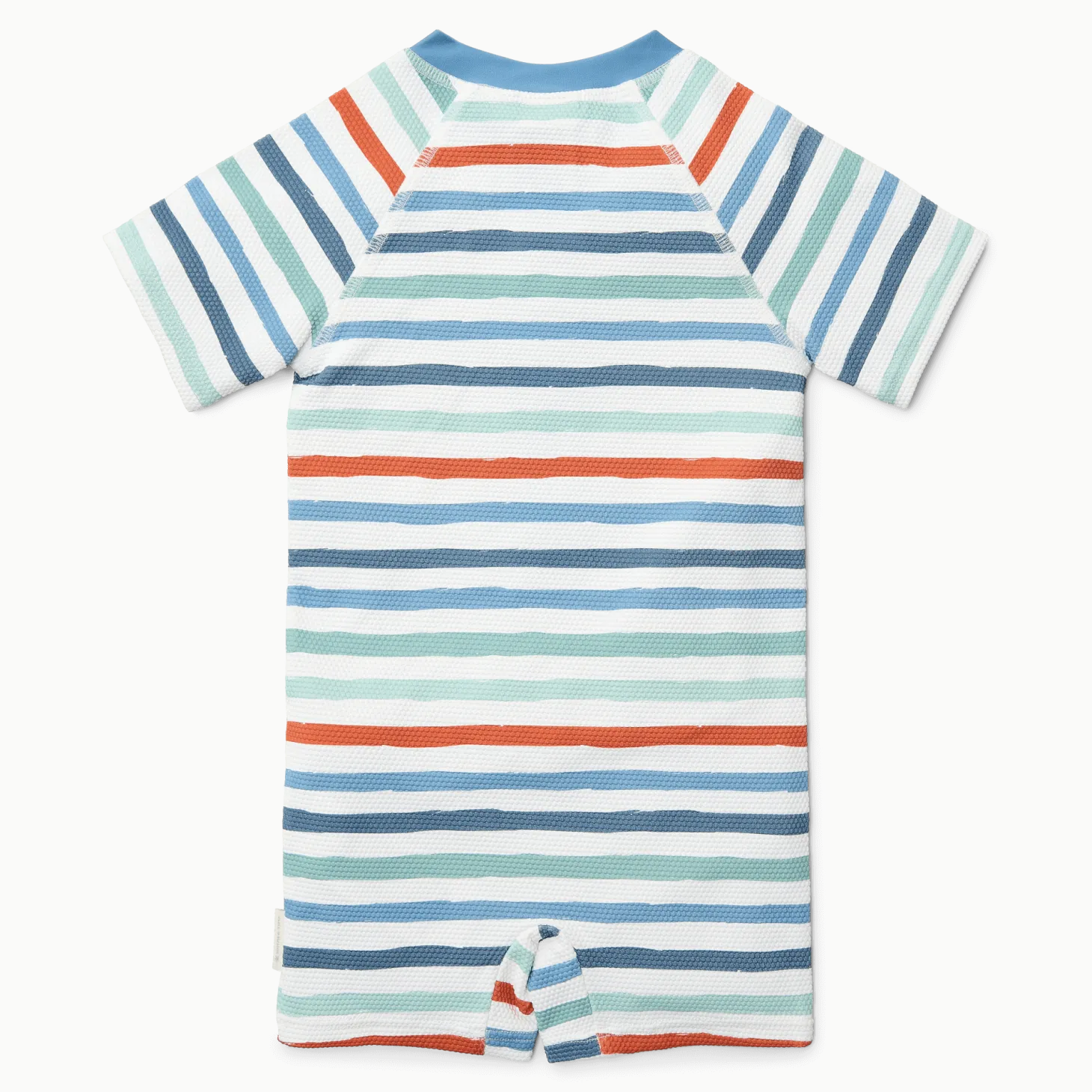 Swimsuit z krótkim rękawem Stripes