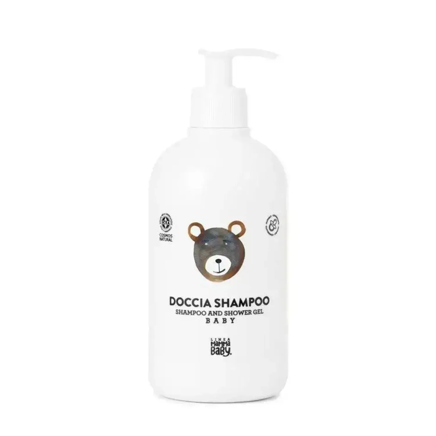 Naturalne Kosmetyki|Naturalne Kosmetyki | Linea MammaBaby Szampon i żel pod prysznic, Baby Giacomino, Cosmos, 500 ml