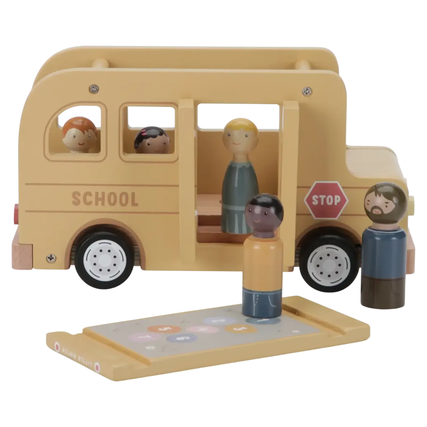 3 Lata +|2 Lata + | Little Dutch Szkolny autobus FSC