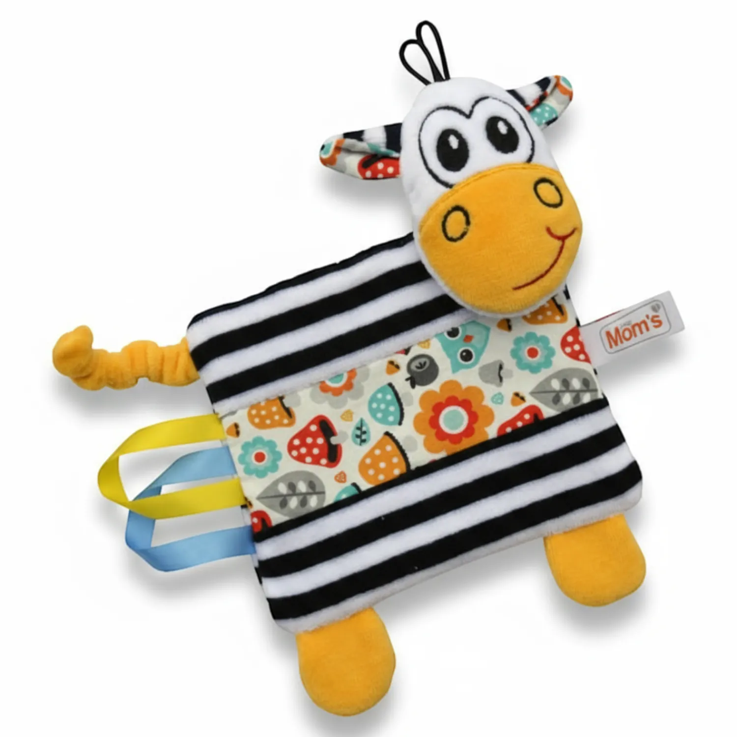 Kontrastowe|Zabawki Kontrastowe | Mom's Care Szmatka sensoryczna Zebra