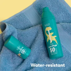 Naturalne Kosmetyki Dla Mam|Naturalne Kosmetyki | Naif Sztyft przeciwsłoneczny SPF50 dla dzieci i niemowląt, 15g