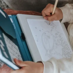 Idealne W Podróży|8 Lat+ | Kidywolf Tablet graficzny z szablonami do rysowania KIDYDRAW-PAD - Animals, 8+