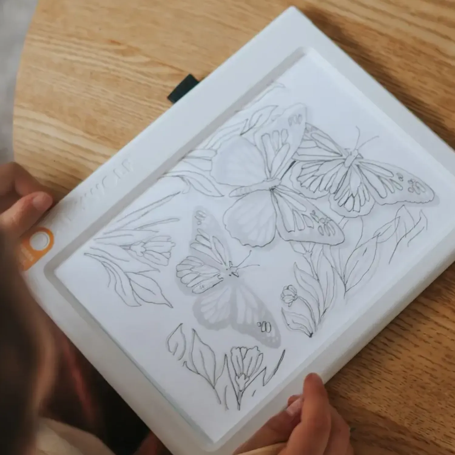 Idealne W Podróży|8 Lat+ | Kidywolf Tablet graficzny z szablonami do rysowania KIDYDRAW-PAD - Animals, 8+