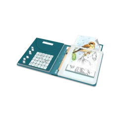 Idealne W Podróży|8 Lat+ | Kidywolf Tablet graficzny z szablonami do rysowania KIDYDRAW-PAD - Animals, 8+