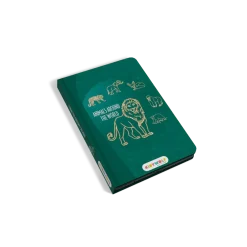 Idealne W Podróży|6 Lat+ | Kidywolf Tablet graficzny z szablonami do rysowania KIDYDRAW-MINI - zwierzęta dookoła świata