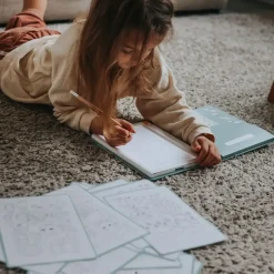 Idealne W Podróży|8 Lat+ | Kidywolf Tablet graficzny z szablonami do rysowania KIDYDRAW-PAD - Food around the world, 6+