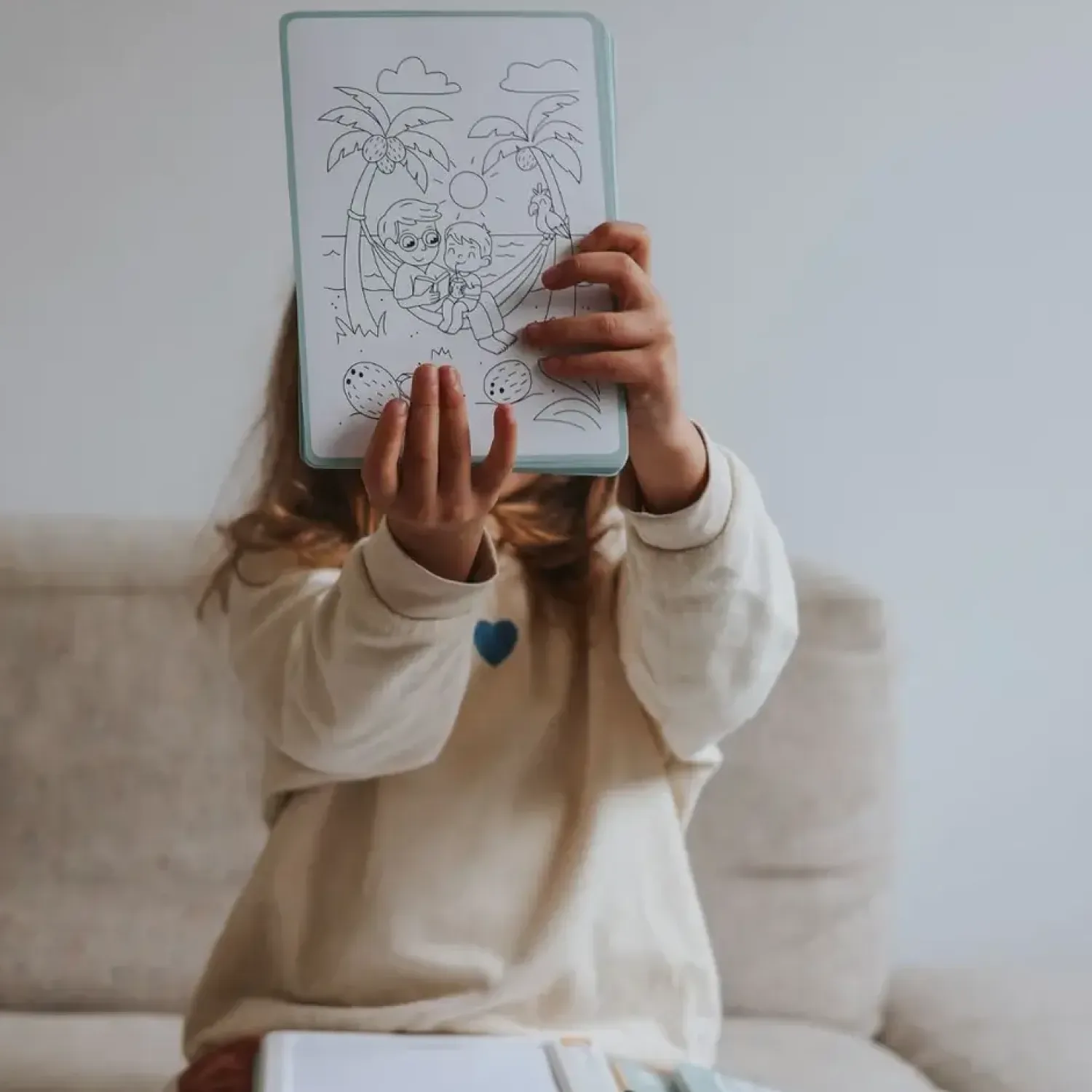 Idealne W Podróży|8 Lat+ | Kidywolf Tablet graficzny z szablonami do rysowania KIDYDRAW-PAD - Food around the world, 6+