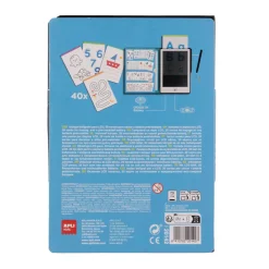 Idealne W Podróży|6 Lat+ | Apli Kids Tablet LCD z 40 szablonami do odrysowywania