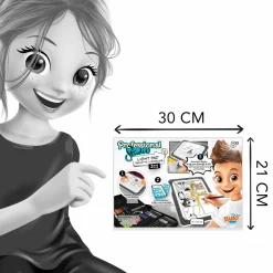 8 Lat+|7 Lat+ | Buki Tablet 3 w 1 z podświetleniem