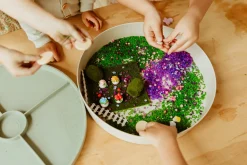 6 Lat+|3 Lata + | Jellystone Tacka sensoryczna Play Tray 2w1 - Sage