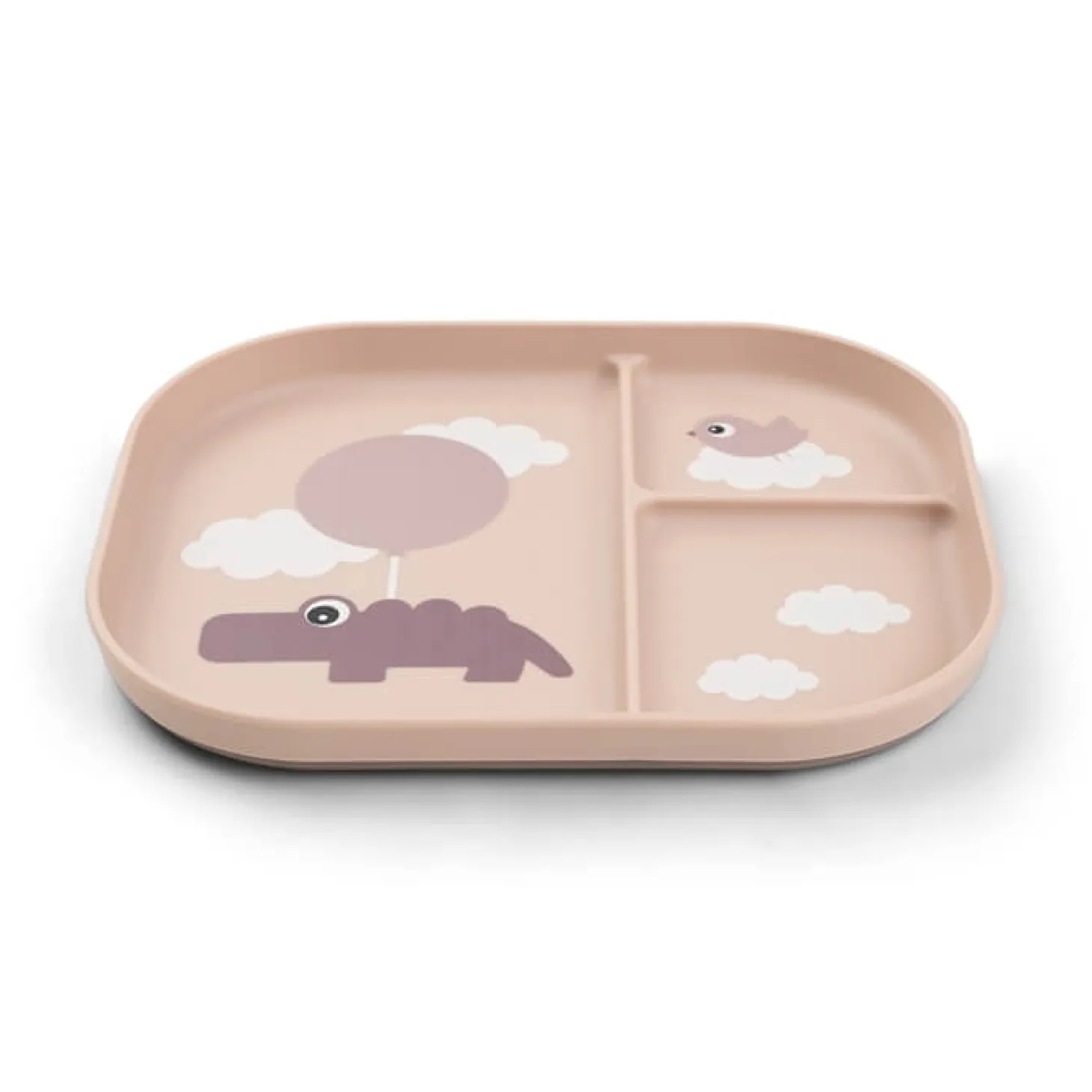 Talerzyk Dzielony Foodie Happy Clouds Powder