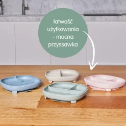 Metoda Blw|Naczynia Dla Dzieci | b.box Talerzyk z przyssawką 2w1, szałwiowy