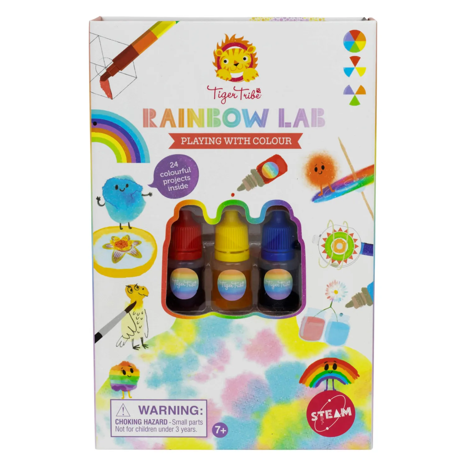 8 Lat+|Edukacyjne | Tiger Tribe Tęczowe laboratorium - Zabawa Kolorami