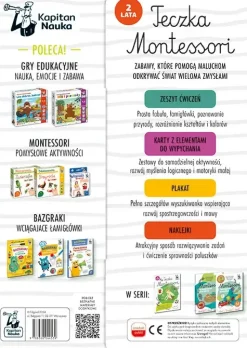 Montessori|Edukacyjne | Kapitan Nauka Teczka Montessori. 2 lata