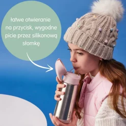Termobutelka ze słomką Blush Crush