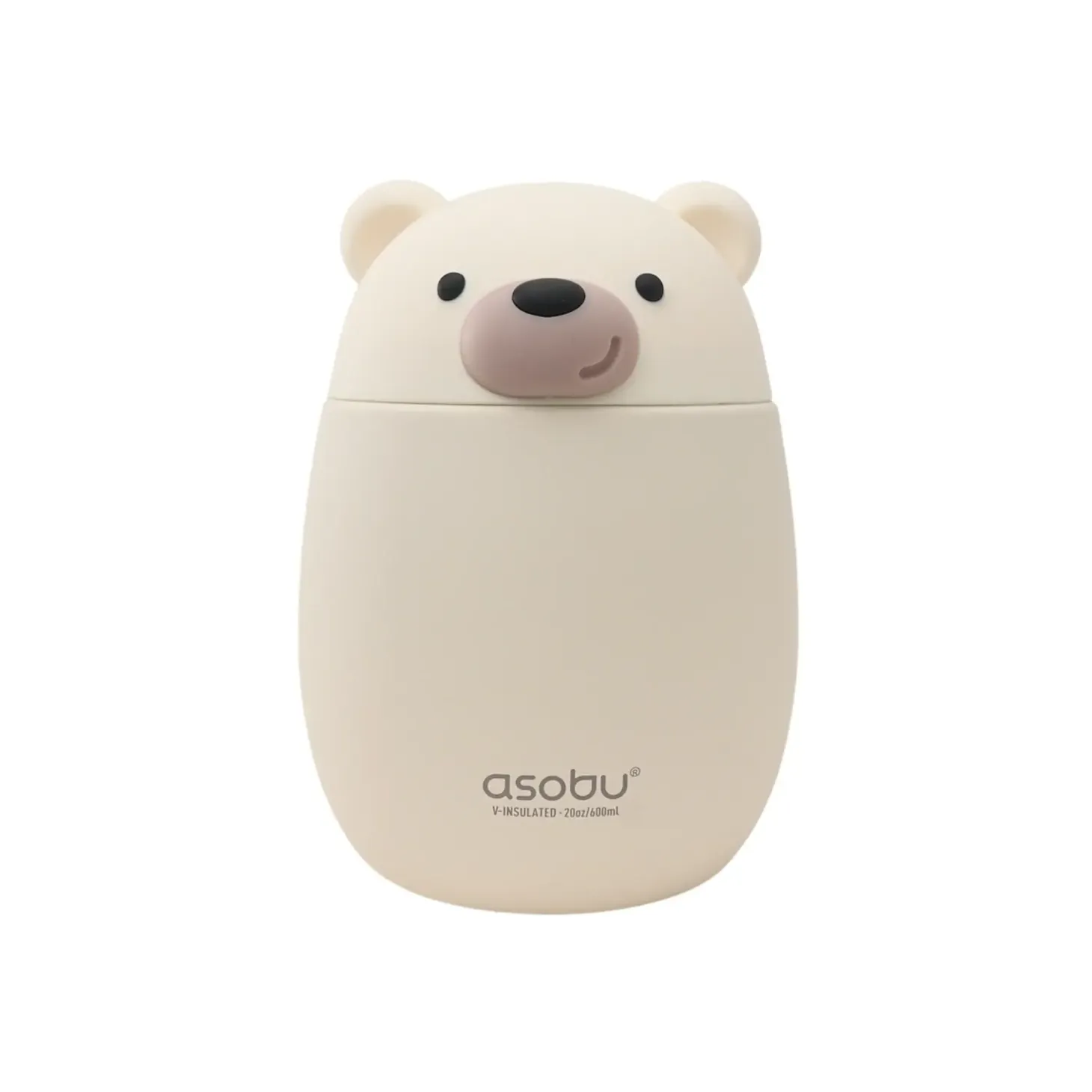 Termos na jedzenie Bestie, 600 ml - Niedźwiedź polarny