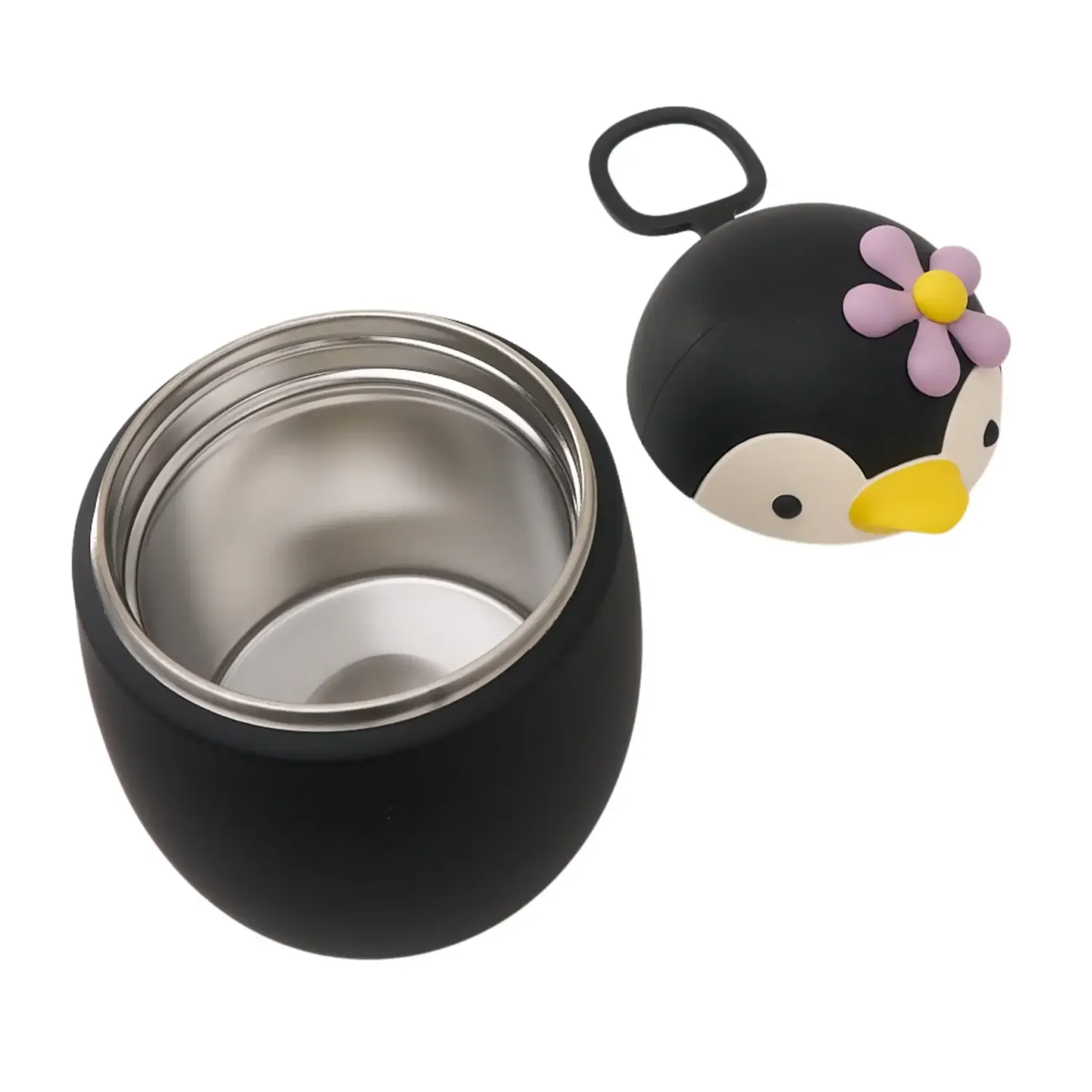 Lunchboxy|Przechowywanie Jedzenia | Asobu Termos na jedzenie Bestie, 600 ml - Pingwin