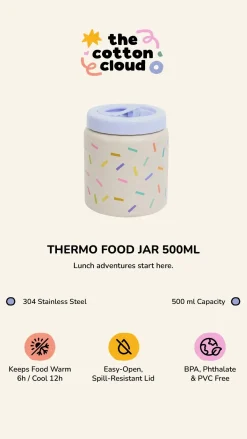 Termos obiadowy 500ml - Cherry Pop