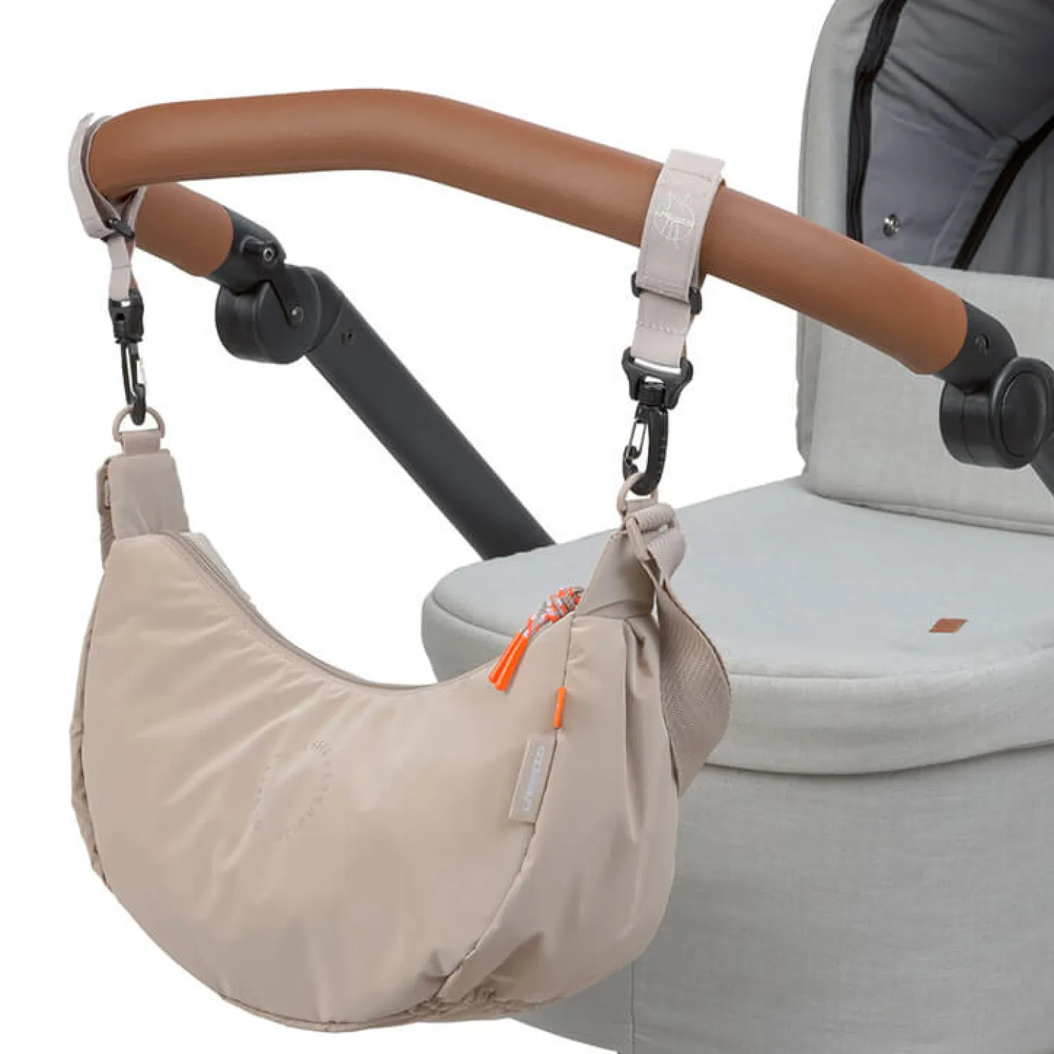 Torby I Plecaki Do Wózka|Torby I Plecaki Do Wózka | Lassig Torba dla mam Stretch Up Bum Bag beige
