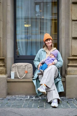 Torby I Plecaki Do Wózka|Torby I Plecaki Do Wózka | Lassig Torba dla mam z akcesoriami Everyday beige