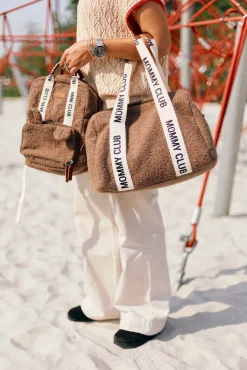 Torby I Plecaki Do Wózka|Torby I Plecaki Do Wózka | Childhome Torba do wózka Mommy Club Signature Teddy Soft brown
